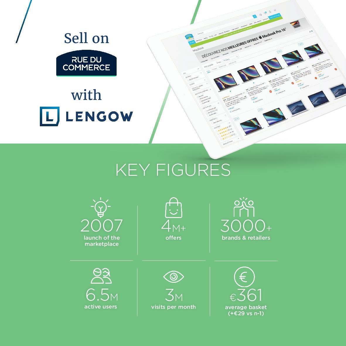Gain visibility and boost your sales on Rue du Commerce with Lengow