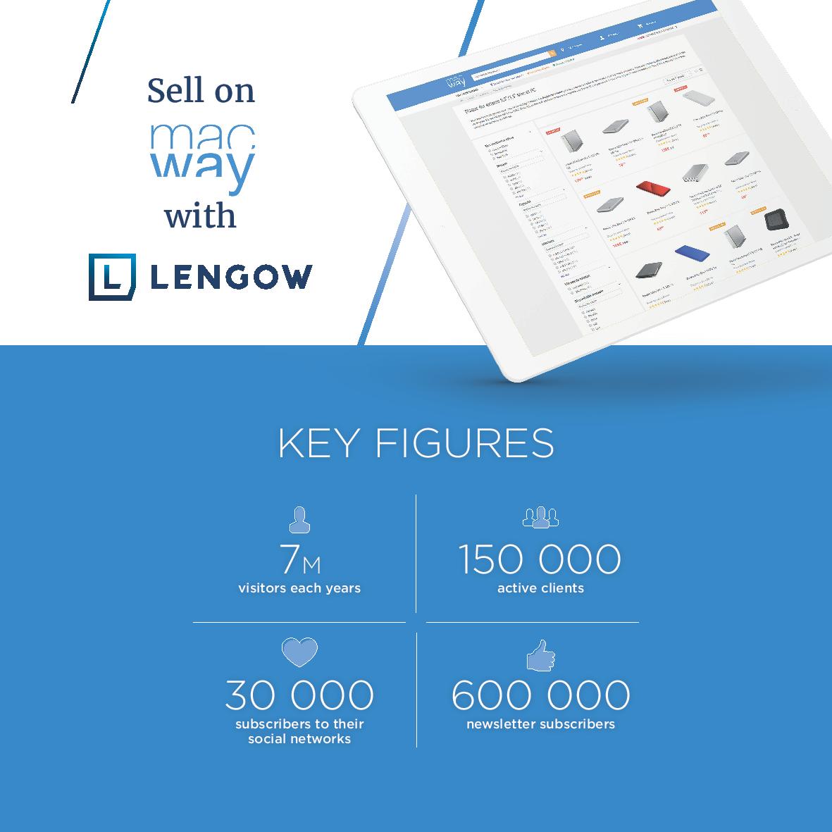 Optimise your visibility and sales on Macway with Lengow!
