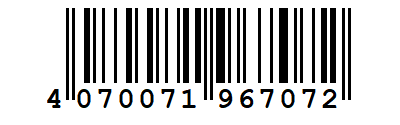 Structure du code-barres EAN-13