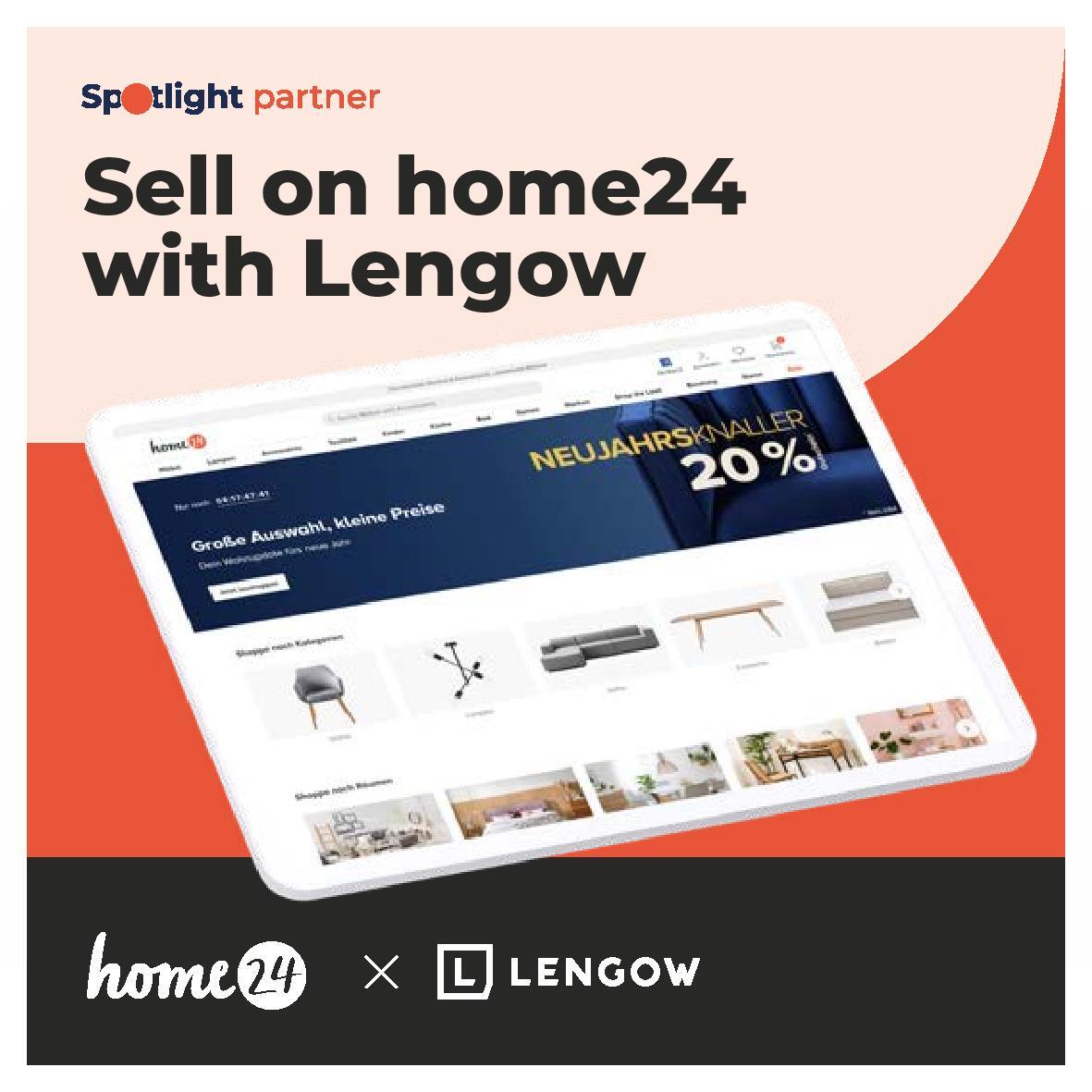 Improve the visibility of your products and increase revenue on the marketplace home24 with Lengow