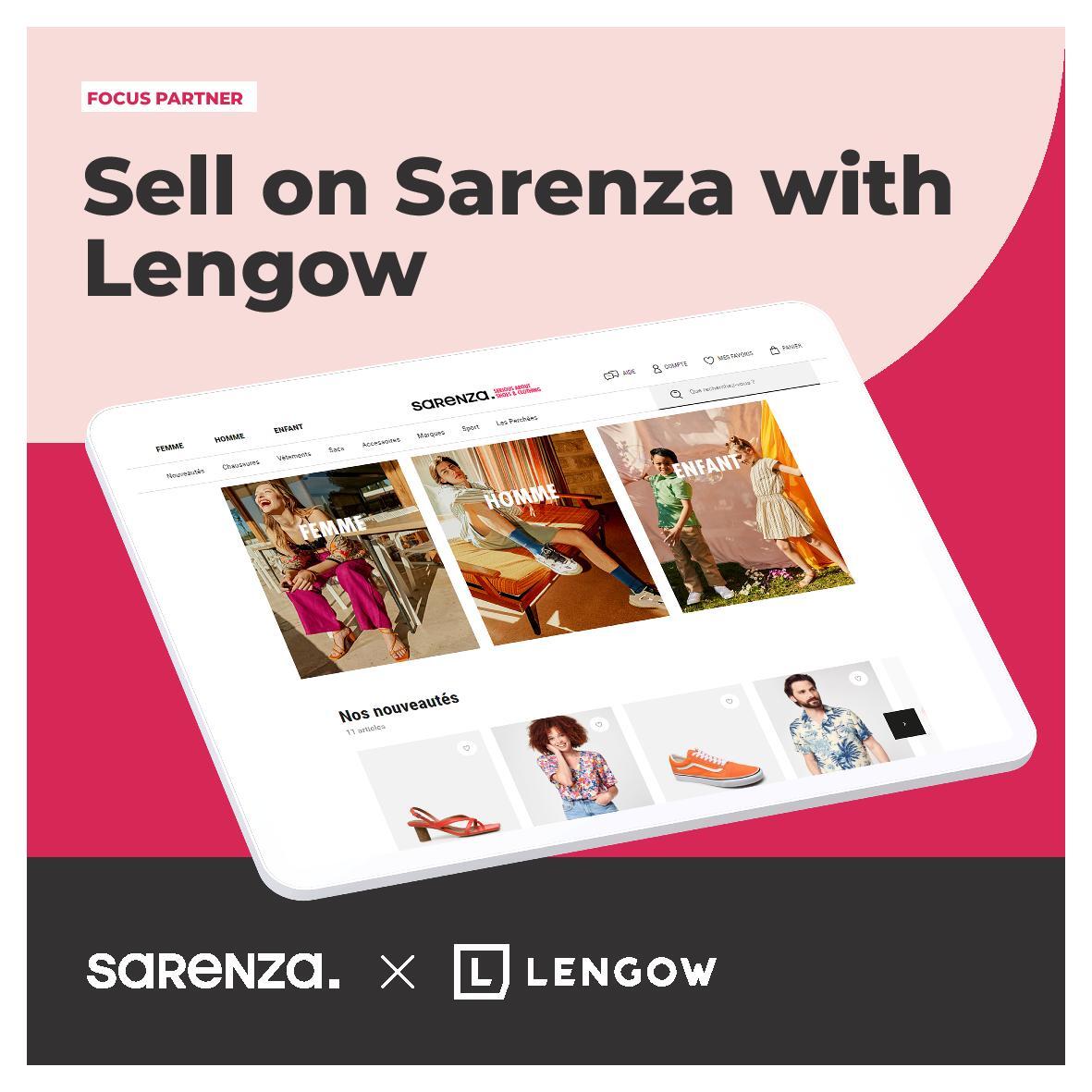 Increase the visibility and sales of your products on Sarenza with Lengow