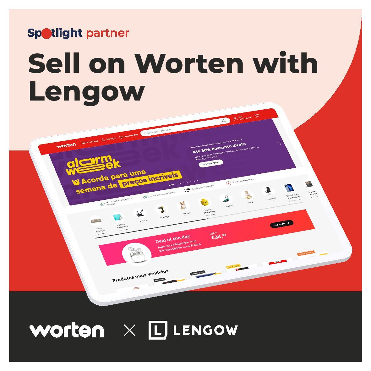 Increase your visibility and sales on Worten with Lengow