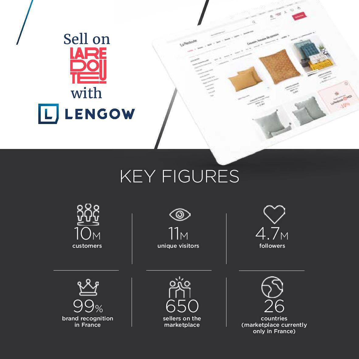 Sell on La Redoute, one of the most famous marketplaces in France