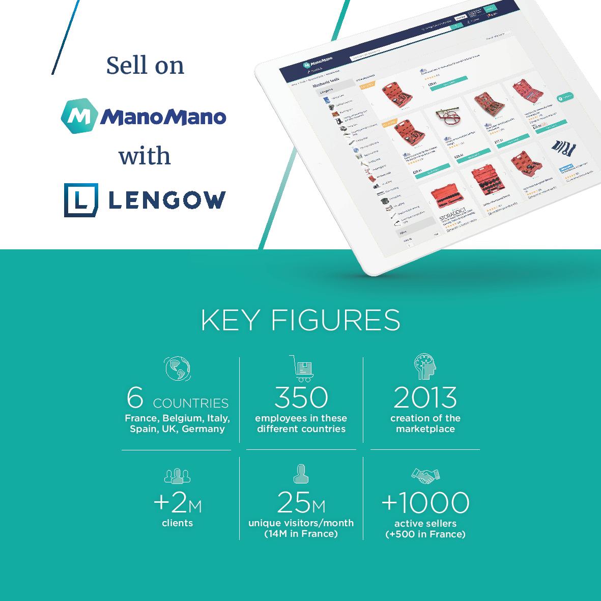 Sell your products on ManoMano with Lengow