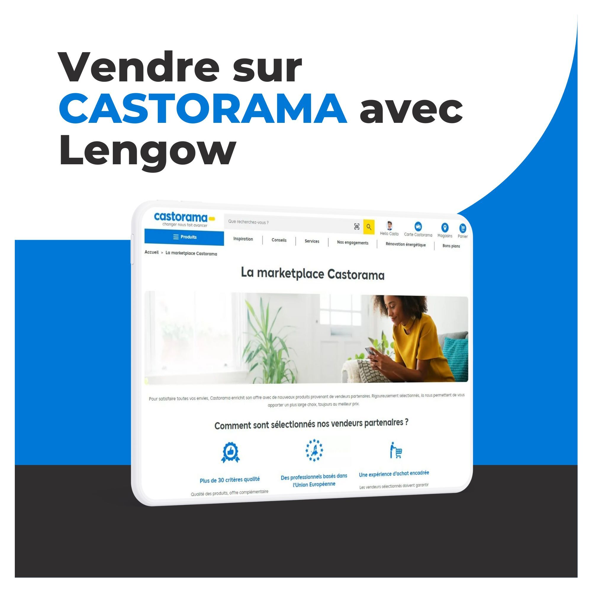 Gagnez en visibilité et augmentez vos ventes sur Castorama avec Lengow