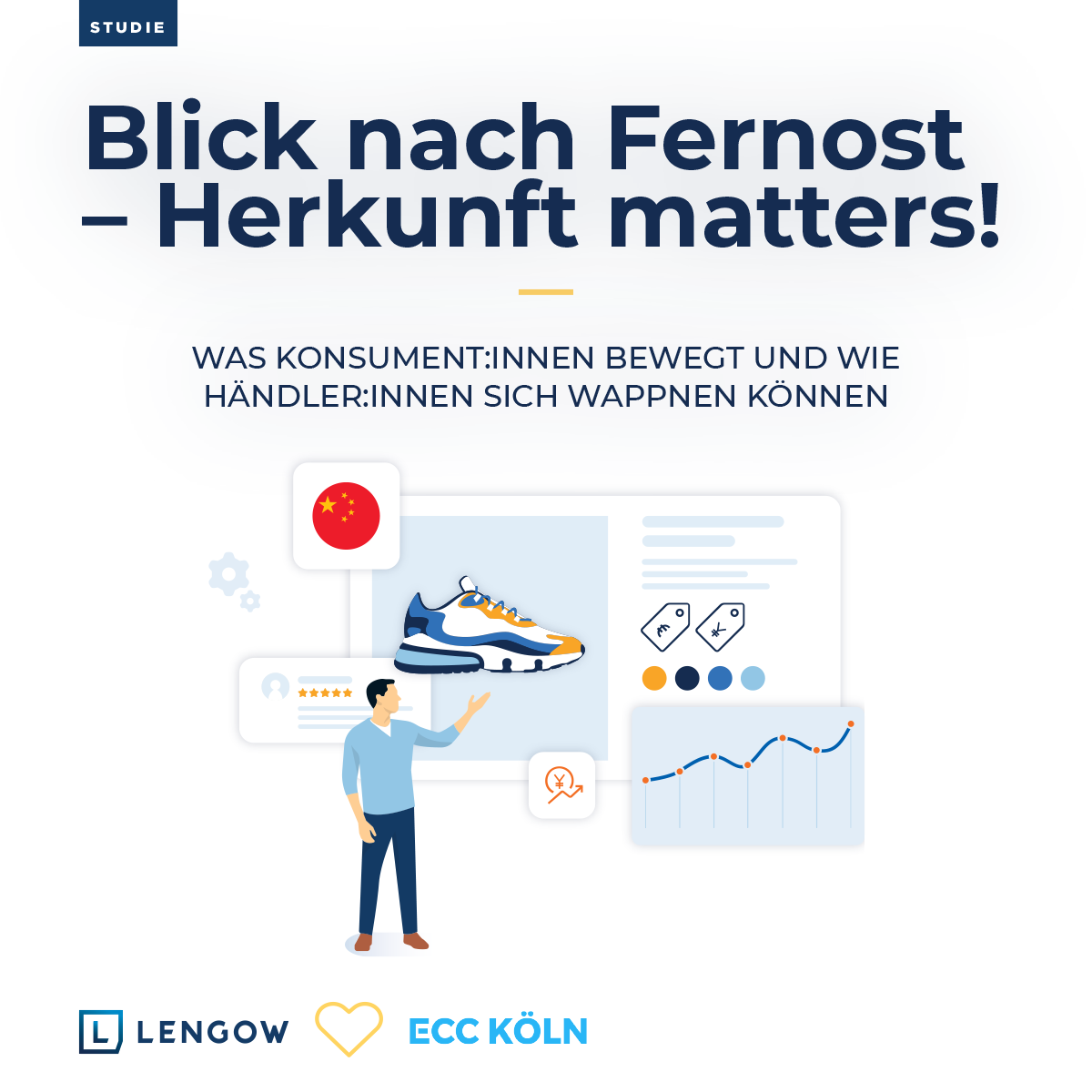 Herkunft von Anbieter und Produkt beeinflusst Kaufverhalten
