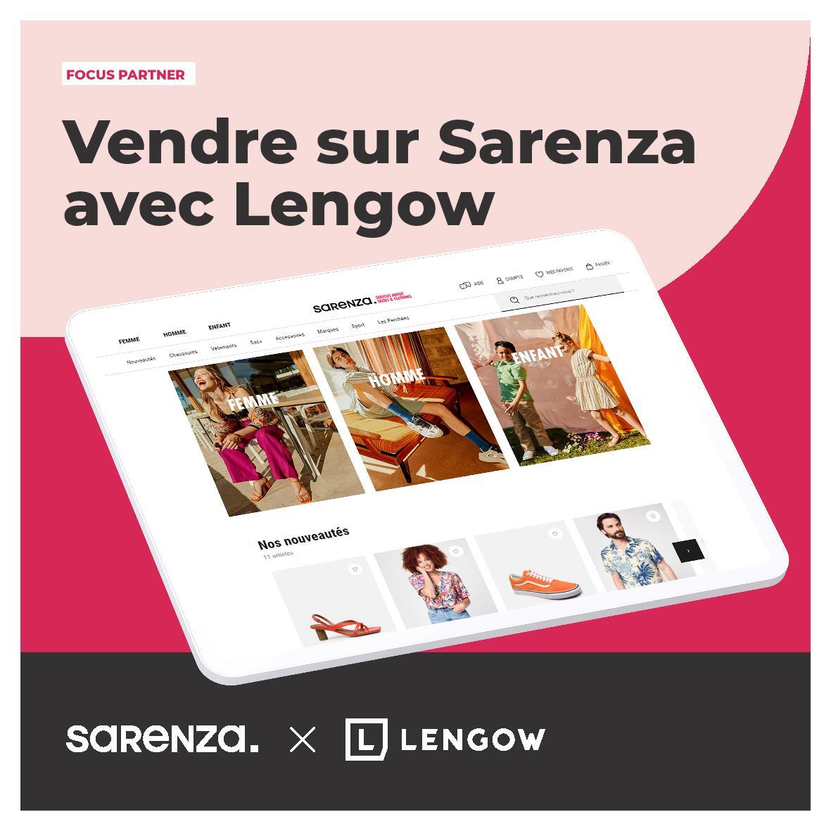 Améliorez la visibilité et les ventes de vos produits sur la marketplace Sarenza avec Lengow