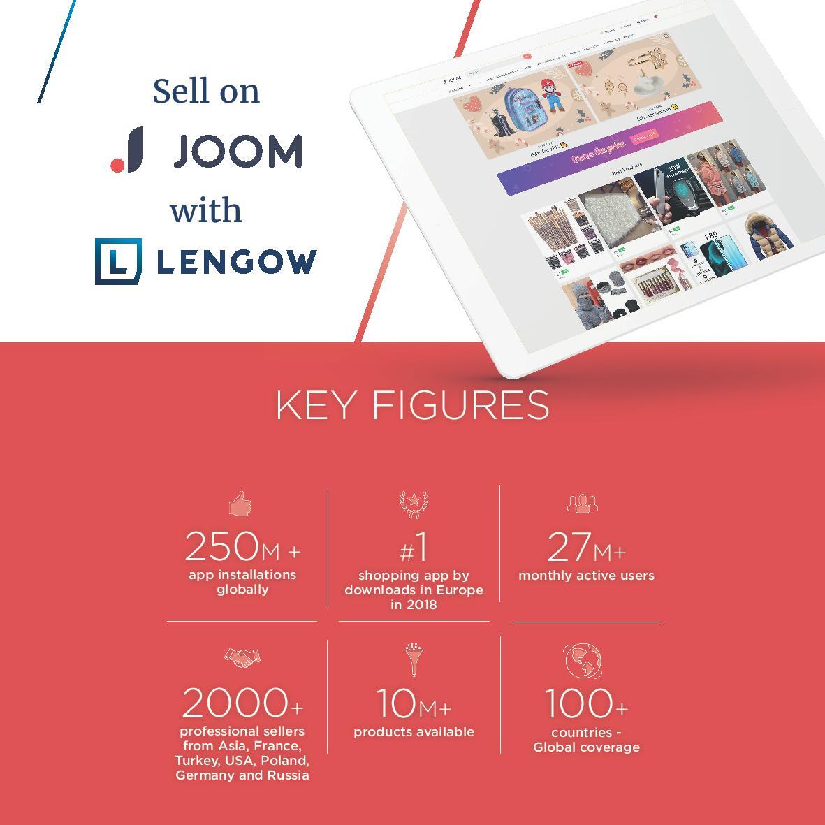 Aumenta la tua visibilità e le tue vendite su Joom con Lengow