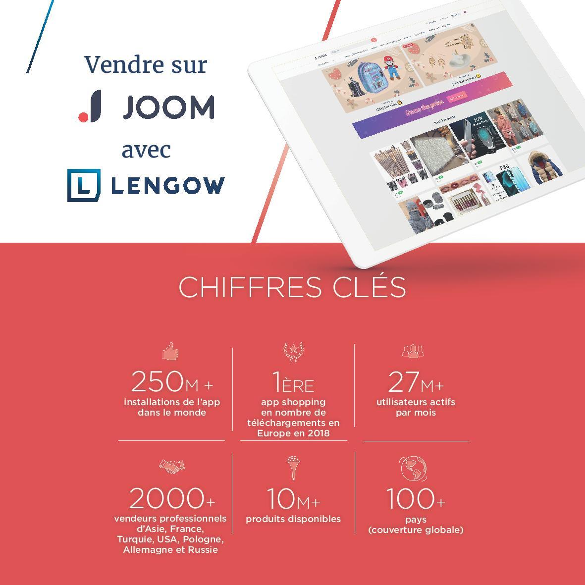 Bénéficiez d'une plus grande visibilité et améliorez vos ventes sur Joom avec Lengow