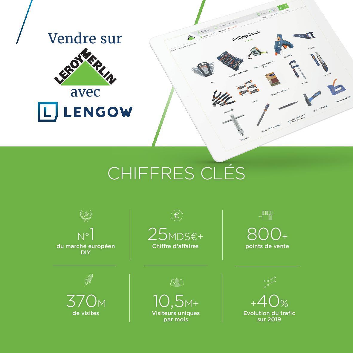 Bénéficiez d'une plus grande visibilité et améliorez vos ventes sur Leroy Merlin avec Lengow