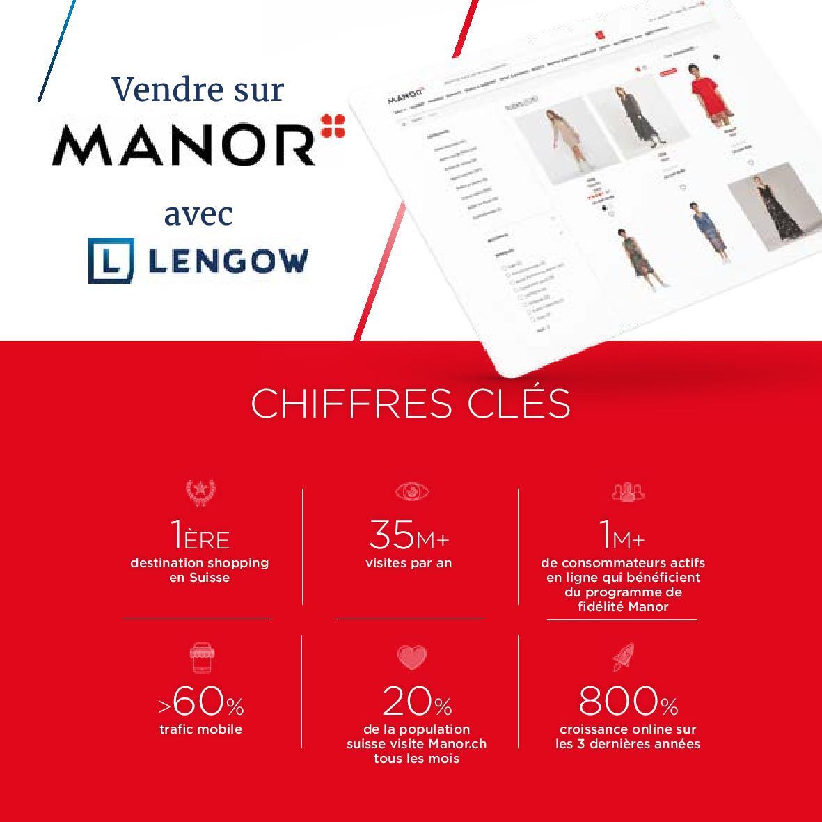Gagnez en visibilité et stimulez vos ventes sur Manor avec Lengow