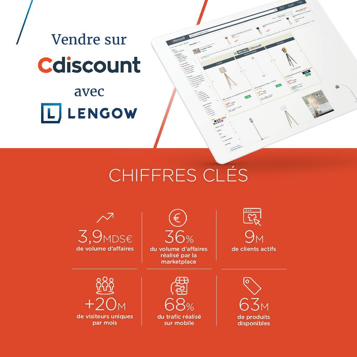 Gagnez en visibilité et augmentez vos ventes sur Cdiscount avec Lengow
