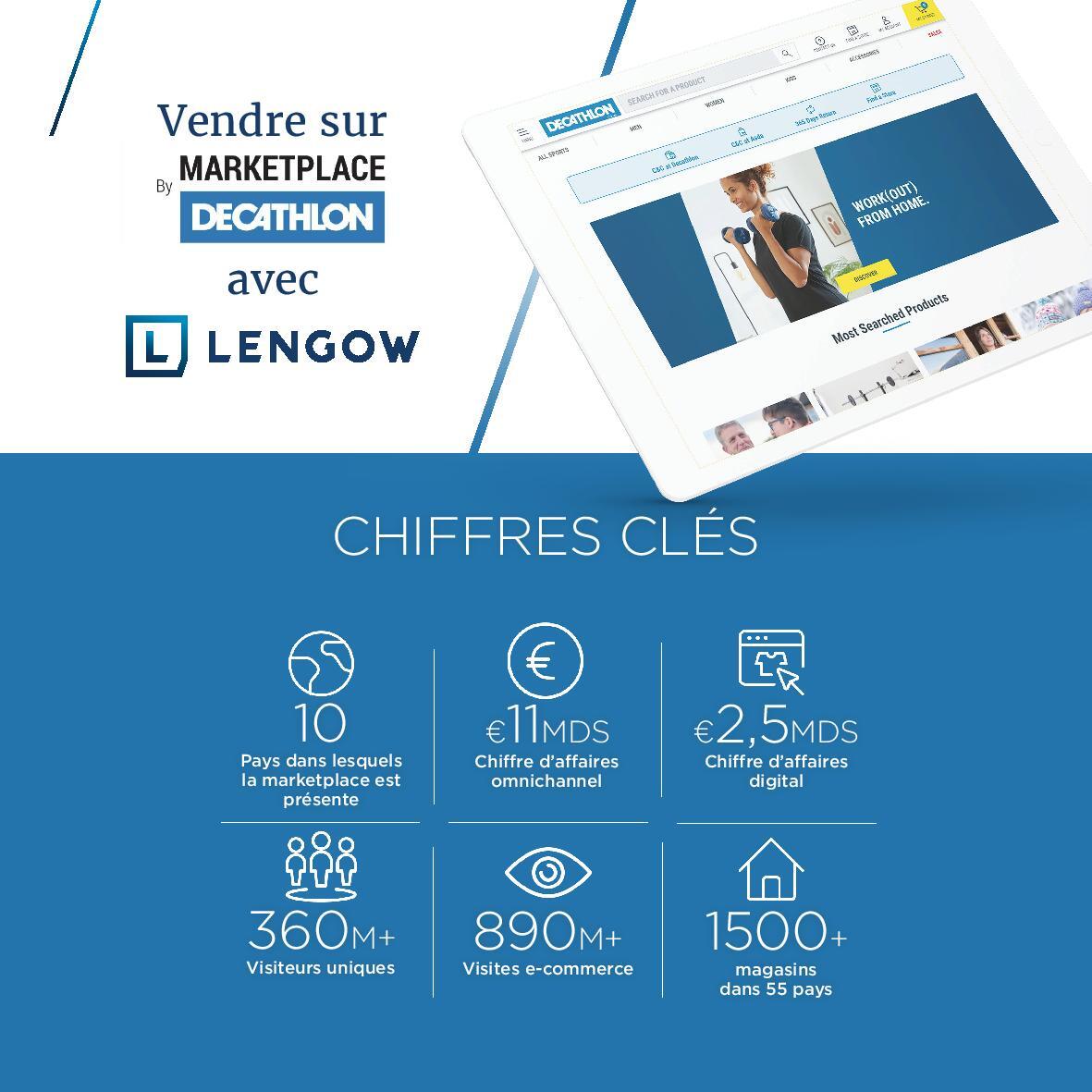 Boostez votre visibilité et augmentez vos ventes sur la marketplace Decathlon avec Lengow