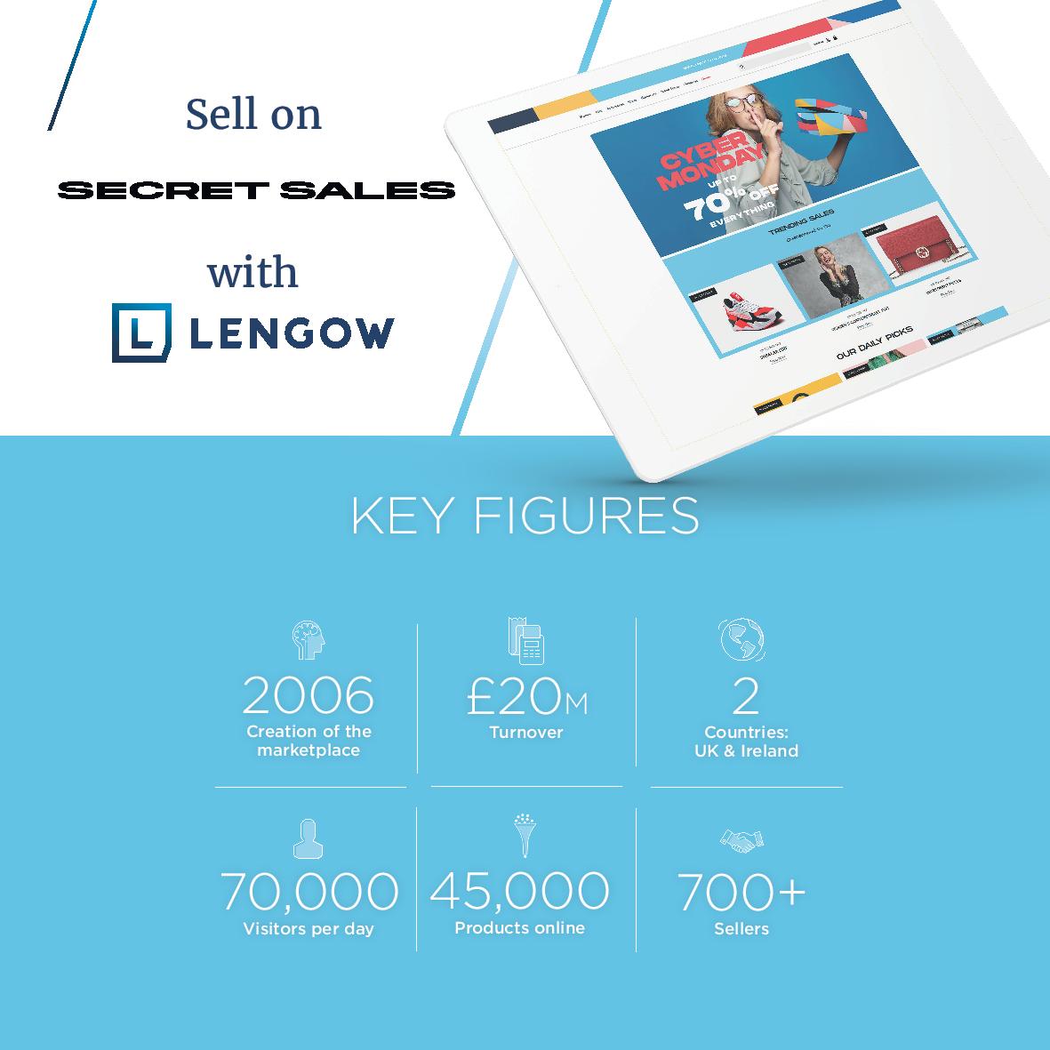 Sell on Secret Sales with Lengow Lengow