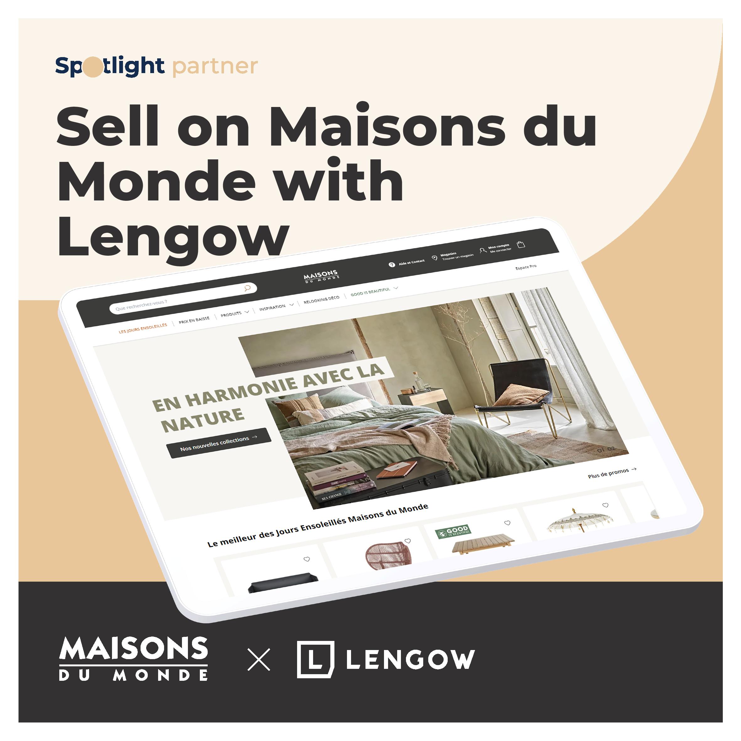 Sell on Maisons du Monde