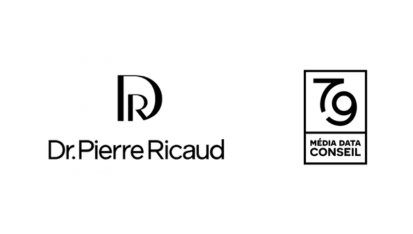 Logos of Dr. Pierre Ricaud and Agence 79 on transparent background