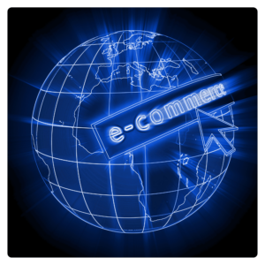 Photo illustrating cross-border e-commerce