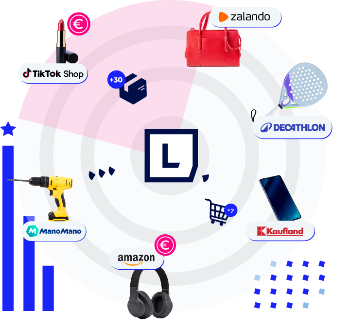 Marketplaces dashboards with differents produtcs